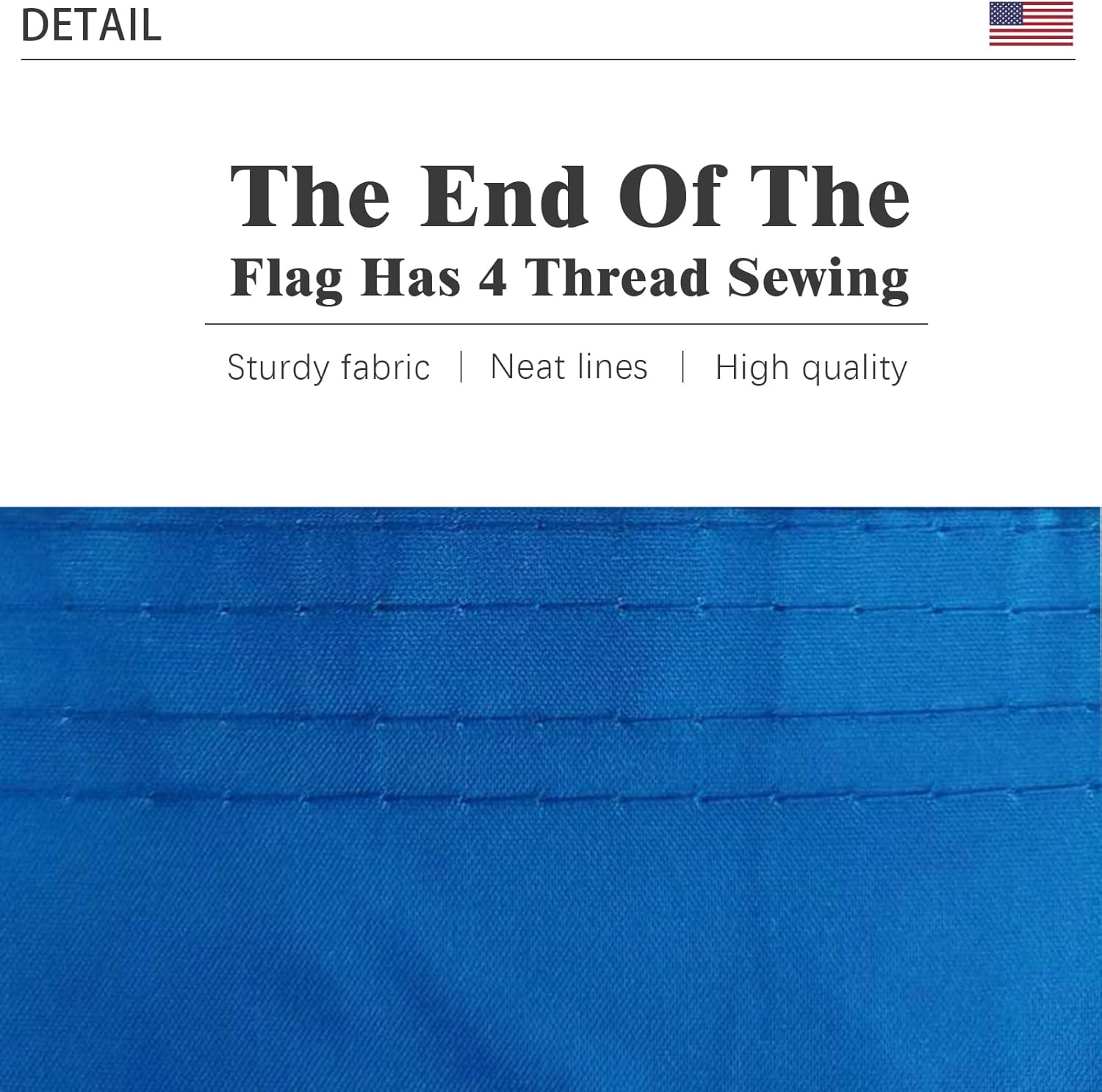 Montana State Flag 3x5 Outdoor Double Sided State of Montana Flags 3 Layers Polyester Sewing 4 Rows of Thread with Durable Canvas Header and Brass Grommets Montana Decor for Indoor Wall Room - Image 4