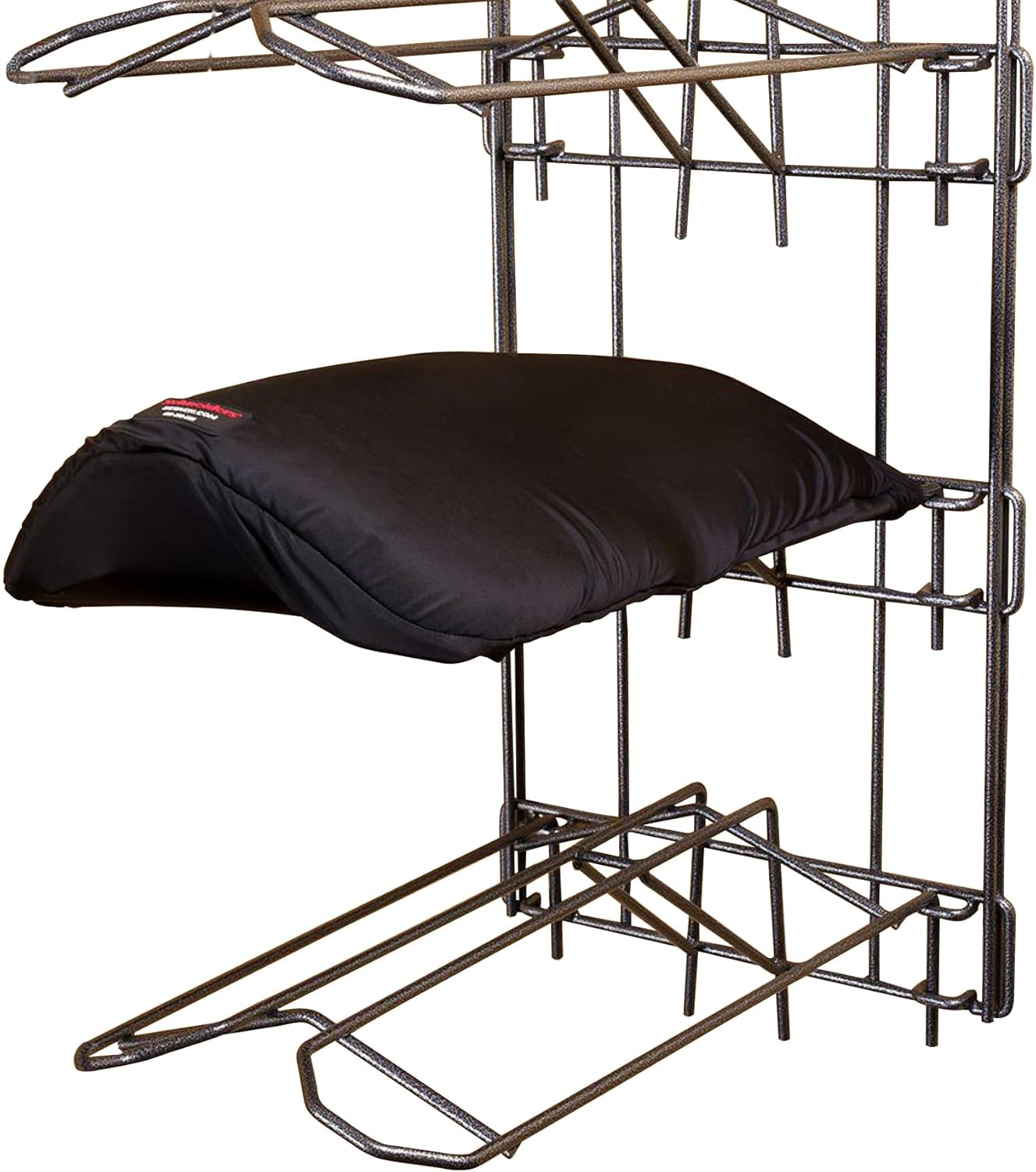 Schneiders Oversized Flat Stretch-N-Protect Padded Saddle Rack Cover | Ultimate Saddle Protection for Horse Racks | Fits up to 16" Wide | Foam Interior for Maximum Cushioning | Color Black | Oversize