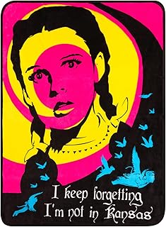 Franco Wizard of Oz Bedding Super Soft Micro Raschel Throw, 46 in x 60 in, (Official) WB Product Collectibles