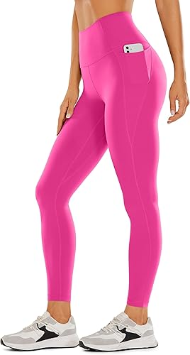 CRZ YOGA Butterluxe - Leggings de entrenamiento para mujer de 25 pulgadas, cintura alta, pantalones de yoga con bolsillos, suaves como la mantequilla