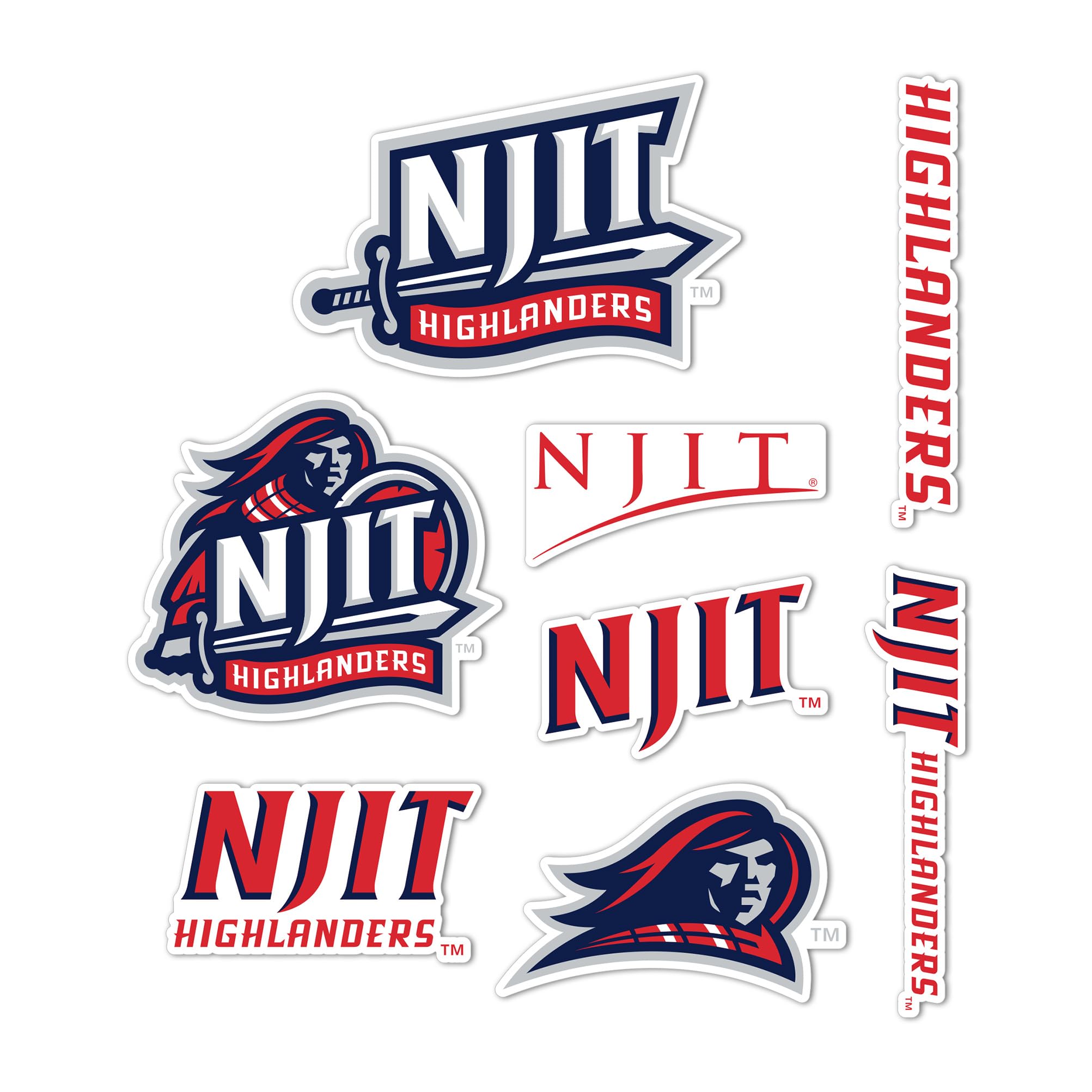 Pegatina de vinilo para portátil para estudiar con estilo de New Jersey Institute