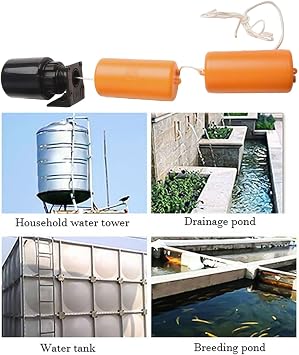 240V AC Water Level Sensor Controller Float Switch for Pool Tank Water Tower Accurate Water Level Monitoring for Pump Safety and Overflow Prevention