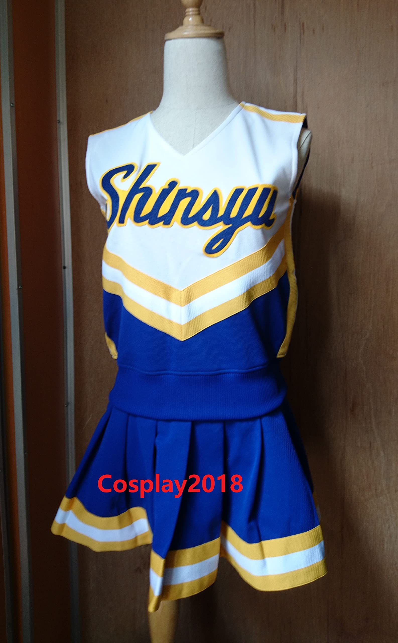 Amazon.co.jp: [cosplay2018] 埼玉県 進修館高校チアユニフォーム