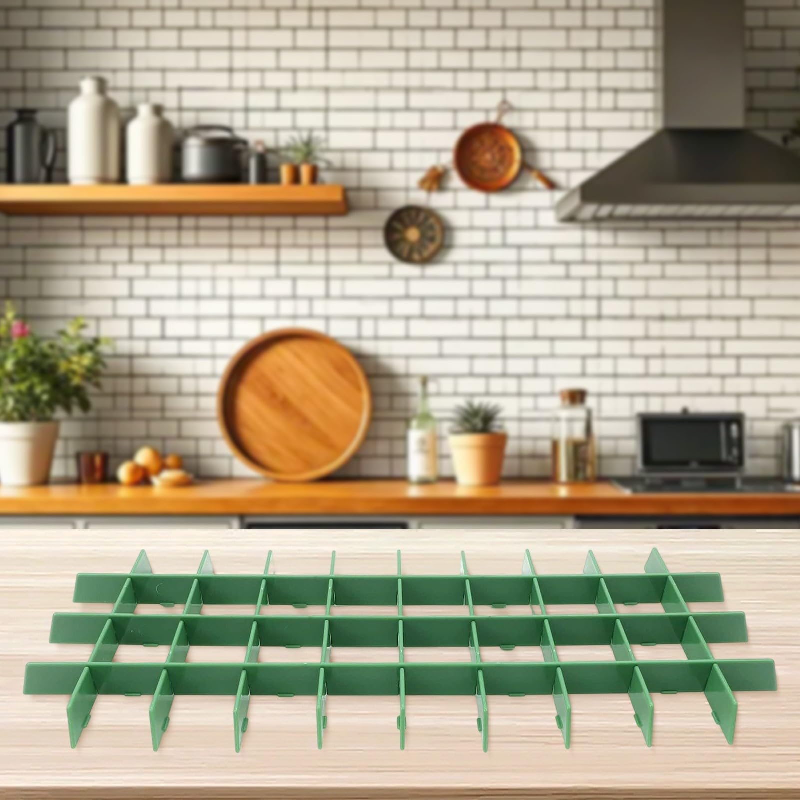 Confezione da 5 separatori per liofilizzatore per la conservazione del raccolto, divisori in polipropilene resistente (verde), ideali per un'efficiente liofilizzazione