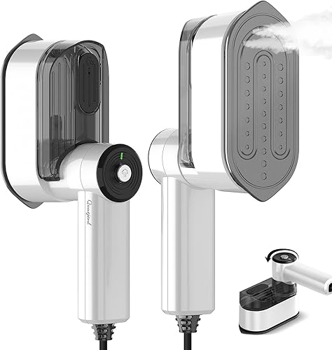 Vaporizador de viaje  Vaporizador portátil para ropa, cable de alimentación de 8 pies, plancha de vapor de mano de tamaño pequeño, diseño plegable,