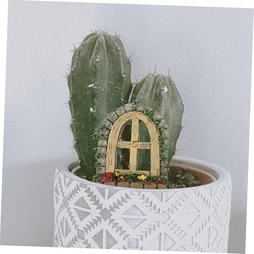 Miniatura 8 de Yardwe 5pcs Mini Patio Decoración Elementos Micro Jardín Ventana Decoración Niños y Niñas Decoración Creativa Set de Decoración Estilo Aleatorio