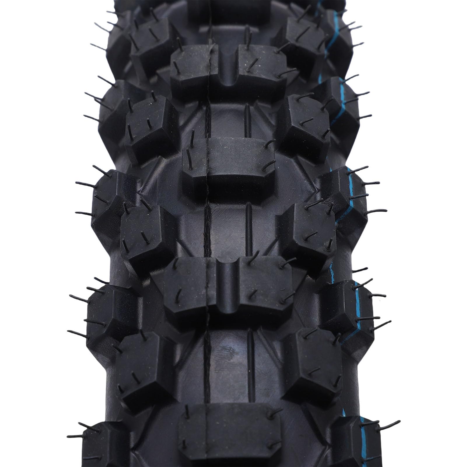 Tbest 80/100-19 Dirt Bike-Reifen mit 3,00-19 Innenschlauch, Offroad-Motorradreifen, Verbesserte Traktion und Griffigkeit, Verbesserter Fahrkomfort, Schnee-, Schlamm- und Sandreifen,