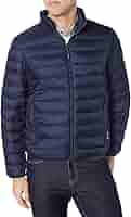 TUMI Men's TUMIPAX Puffer Jacket, Navy, Large : Amazon.com