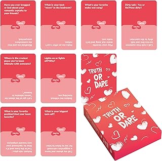 Paarkartenspiele - 2,52x3,51in Beziehungskarten Spiele für Liebhaber, spielerische Romantik mit 50 Dates -Ideen, Date Night -Aktivitäten für Party, Gunst, Valentinstag, Trinken, Nächte Erwachsene