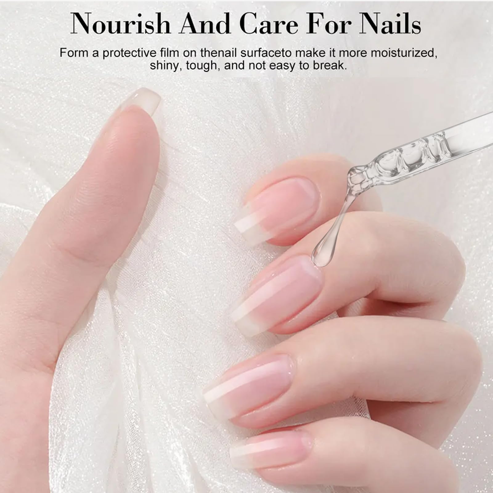 Cuticle Oil, 45ML Almond Cuticle Oil for Nails Dry Skin - Image 2