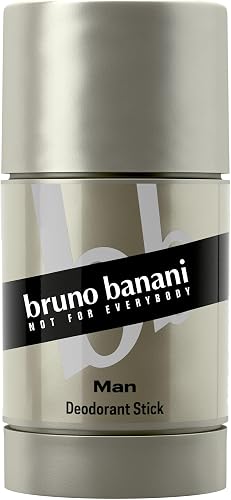 bruno banani Man Deodorant Stick - Herb-aromatisches Herren Deodorant, 1x75ml
