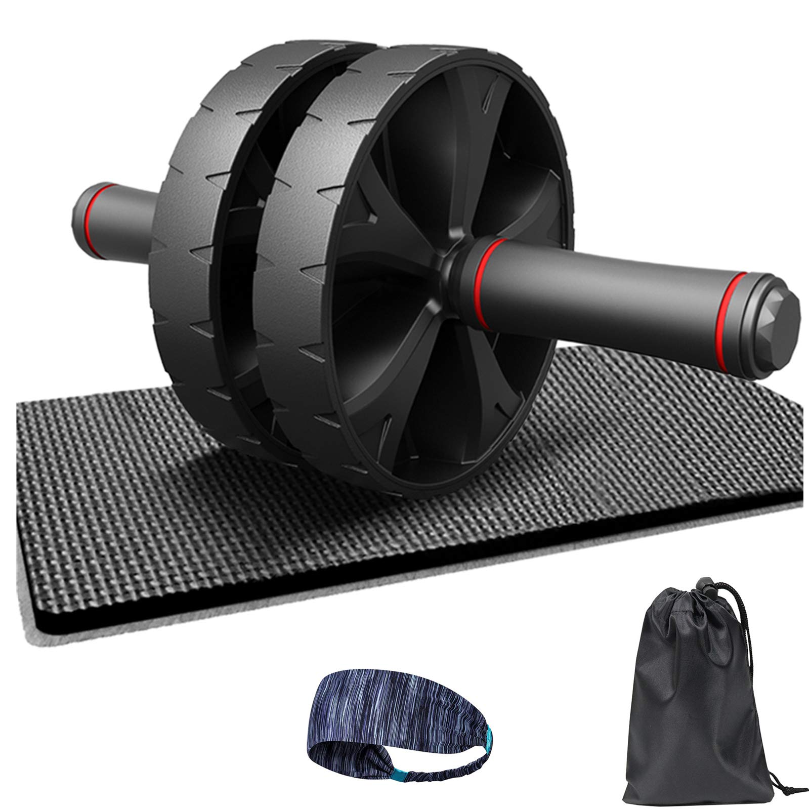 RuiDa Ab Roller for Abs Workout - Ab Roller Wheel Exercise Equipment - Ab Wheel Exercise Equipment - Ab Wheel Roller for Home Gym - Ab Machine for Ab Workout - Ab Workout Equipment