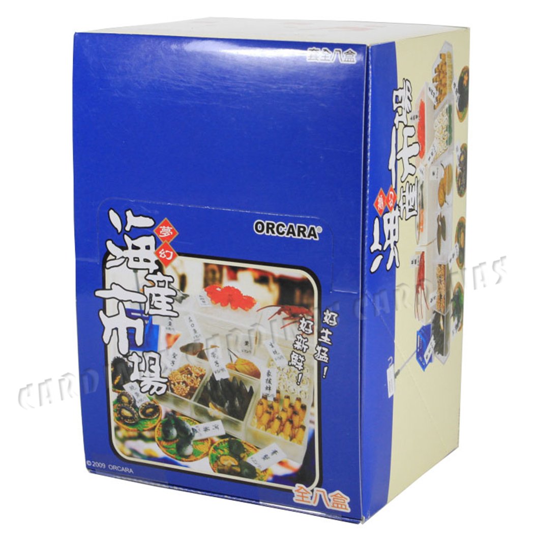 Amazon Orcara Food Miniature Dollhouse Dream Seafood Fish Market Toy Figure Set Of 8 家具 おもちゃ