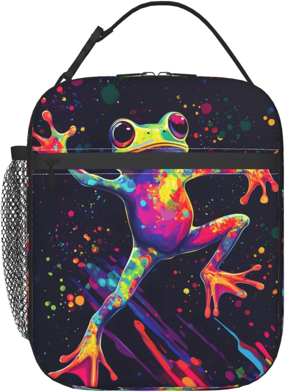 Frog Lunch Box Insulated Lunch Bag for kids Girls Boys Women,Reusable Lunch Box Containers for Women Men,Durable Cooler Tote Bag Lunchbox for Office/School/Picnic