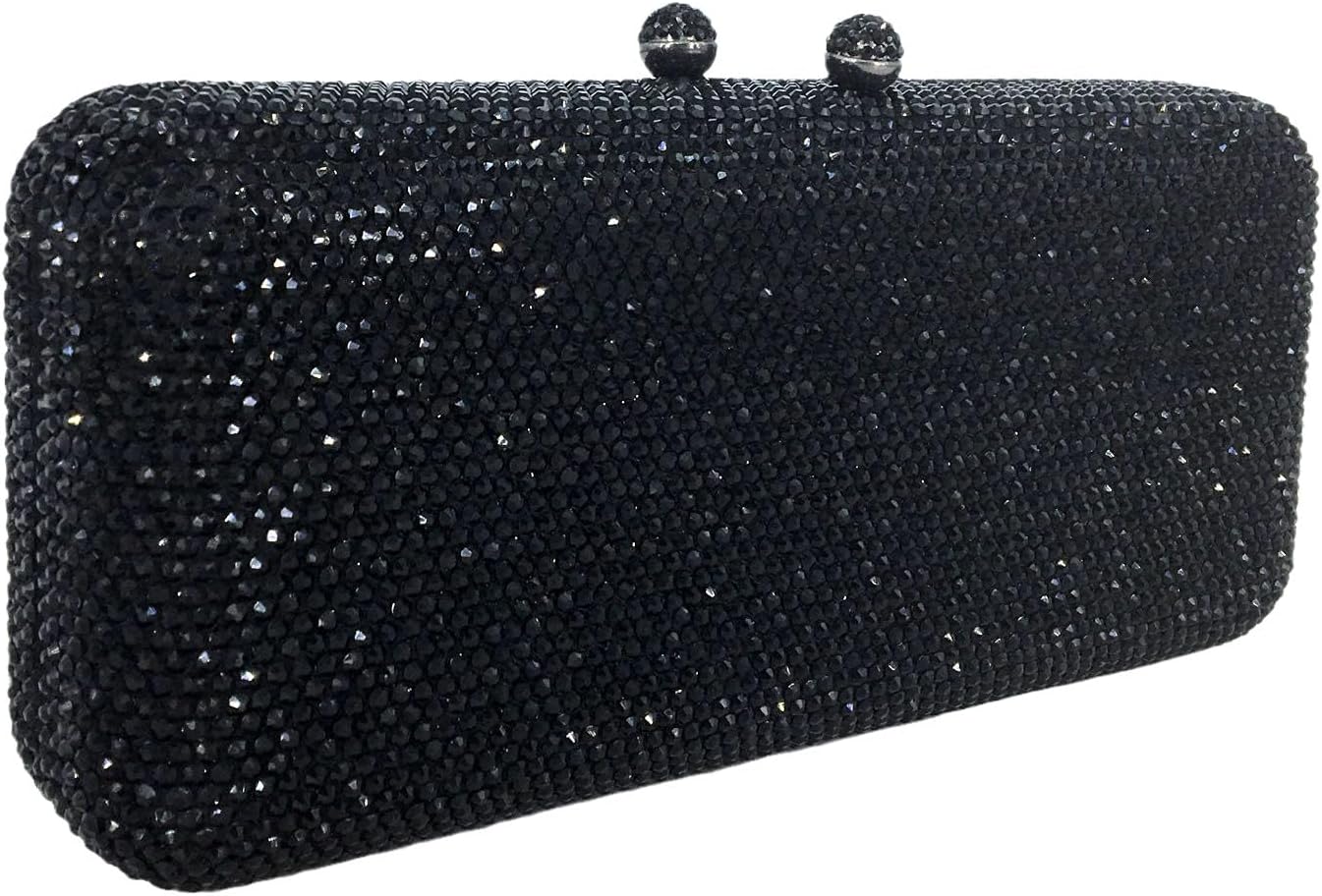 Boutique De FGG Evening Bags and Clutches Women Formal Crystal Clutch Handbags Wedding Rhinestone Clutch Purse,Mini