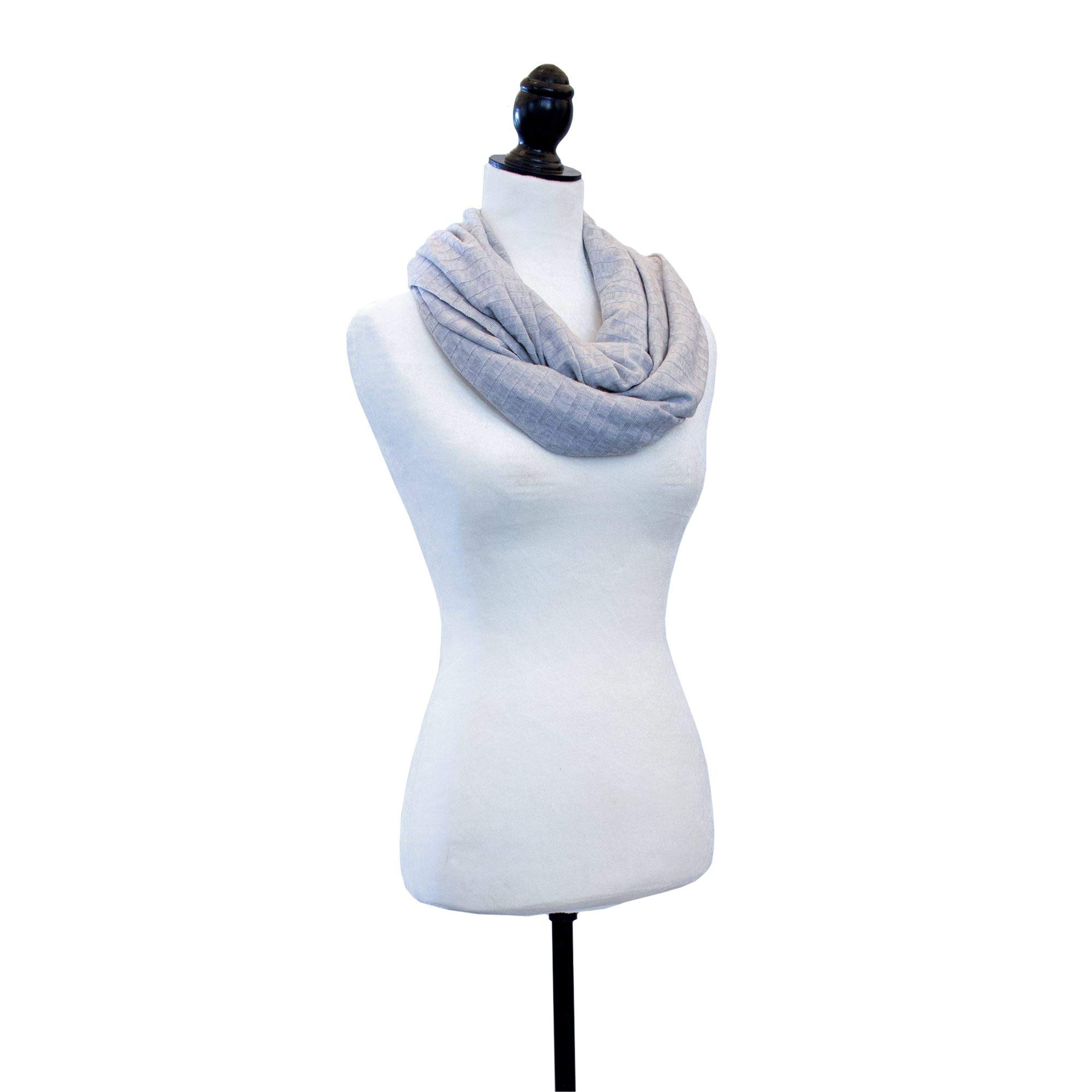 Chicco Écharpe d'allaitement Boppy Infinity 17 cm Gris