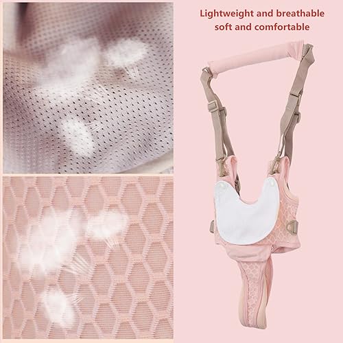 Miniatura 6 de Arneses para caminar para bebés, ajustable de mano para niños, arnés de caminar para bebés, cinturón asistente, herramienta de entrenamiento de