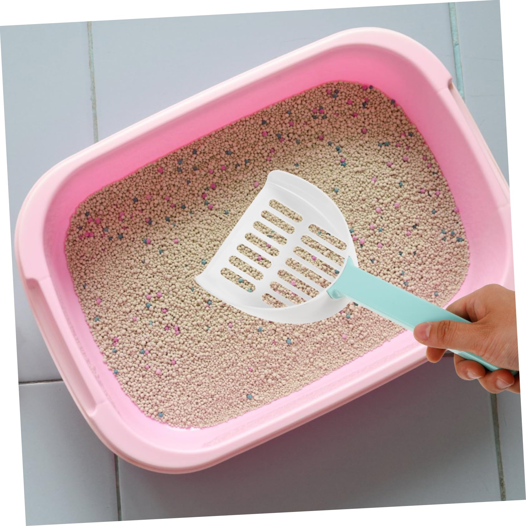YARNOW 5 Pièces Pelle À pour Chat Animal Chaton Pooper Lifter Tamisage Pelle À Pelle À Filtre Caca Tamisage Pelle À pour Chat Pelle pour Chat