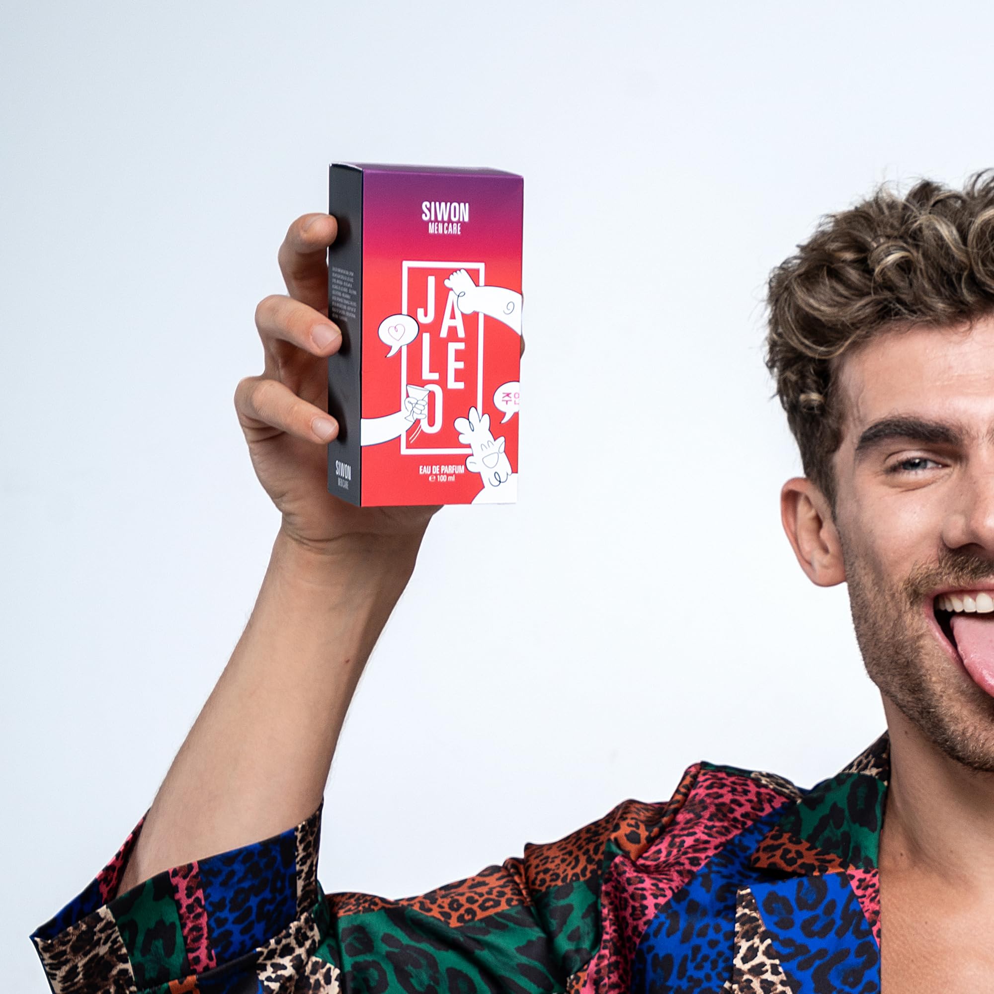 Jaleo de Siwon | Eau de Parfum para Hombre | Fragancia aromática cítrica y amaderada para Tardeo y Planes Improvisados, Tamaño 100 ml con Vaporizador. Perfume para hombre. Edp. Perfumes originales