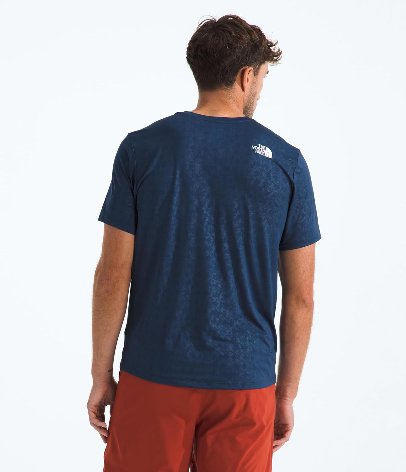 The North Face Men's 24/7 Pentadome Embossed Short Sleeve Tee - Regular Fit T-Shirt with Moisture-Wicking Flashdry Tech