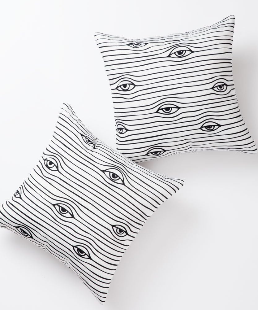eye print pillow