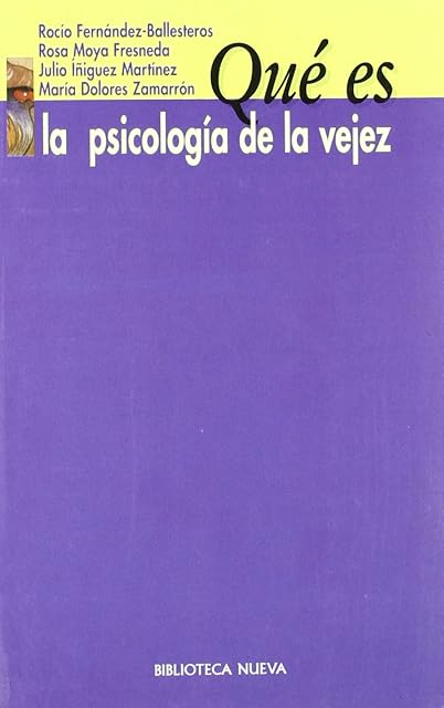 Portada de Qué es la psicología de la vejez