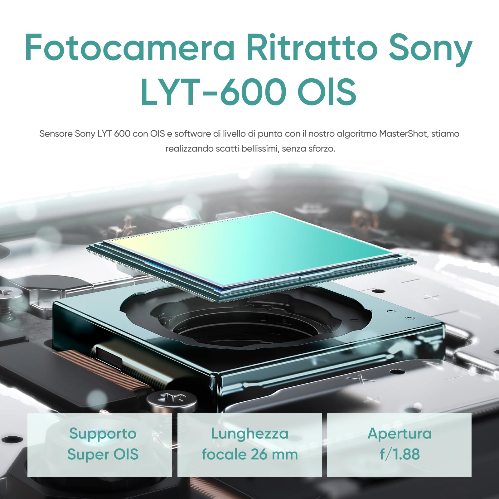 realme 12+ 5G Smartphone 8+256 GB con NFC, doppia scheda SIM, Chipset Dimensity 7050 5G, Display AMOLED fino a 120 Hz, Smart Touch antipioggia, SUPERVOOC fino a 67W, Verde (senza adattatore)