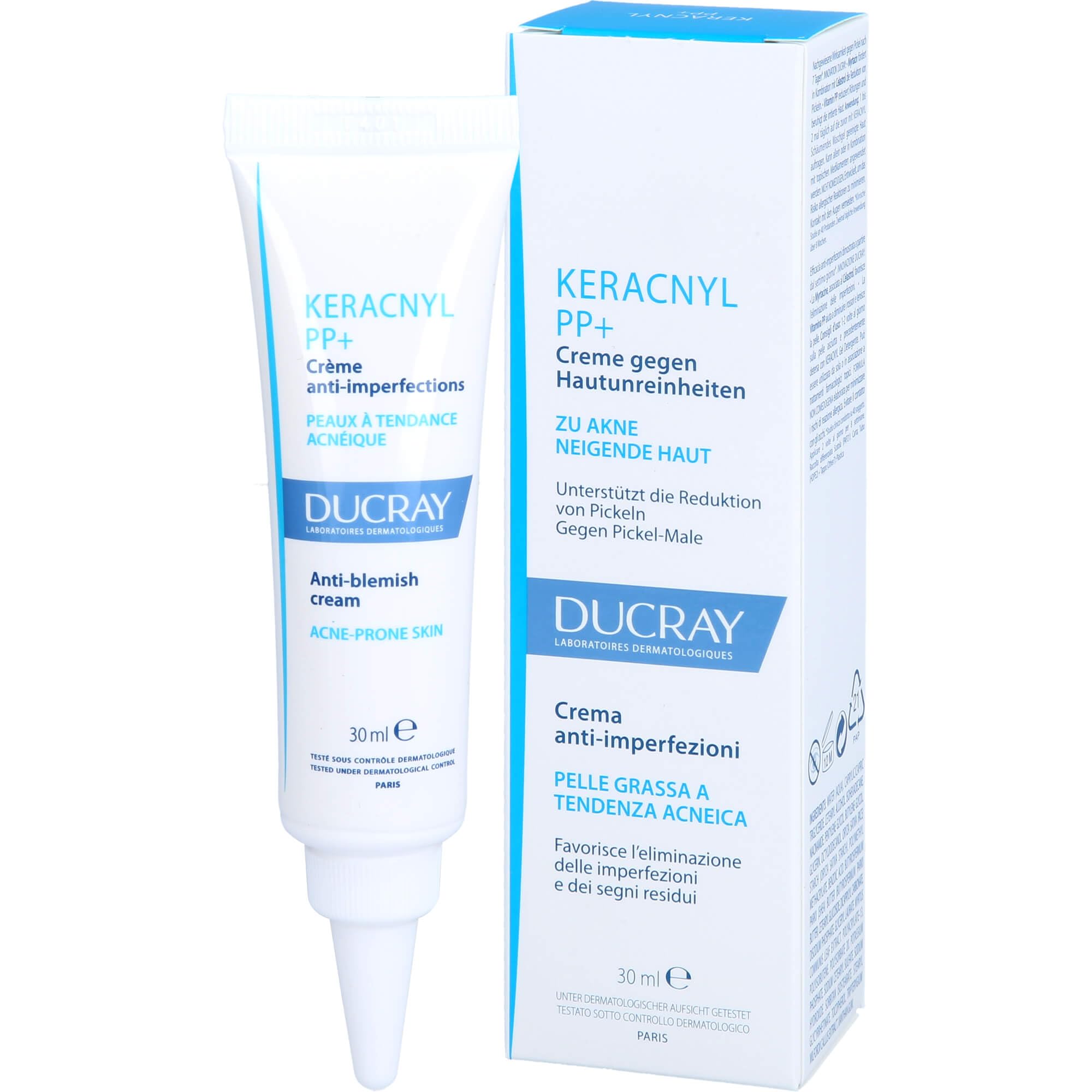 Keracnyl PP+ Akne Kaynaklı Cilt Kusuru ve Leke Karşıtı Bakım Kremi 30 ml