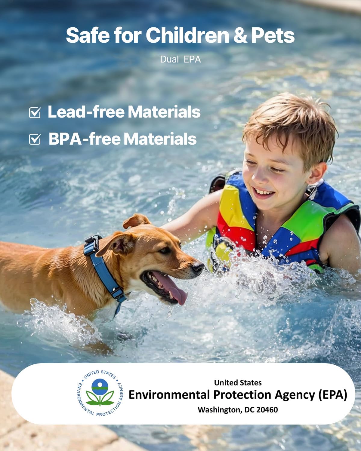 VEVOR Cartuccia Filtro Piscina, per Pentair CCP520, R173578, PCC130, Filtro a Cartuccia di Ricambio per Piscina, Sicura per Bambini e Animali Domestici, Plissettata Trilobata, Facile da Pulire