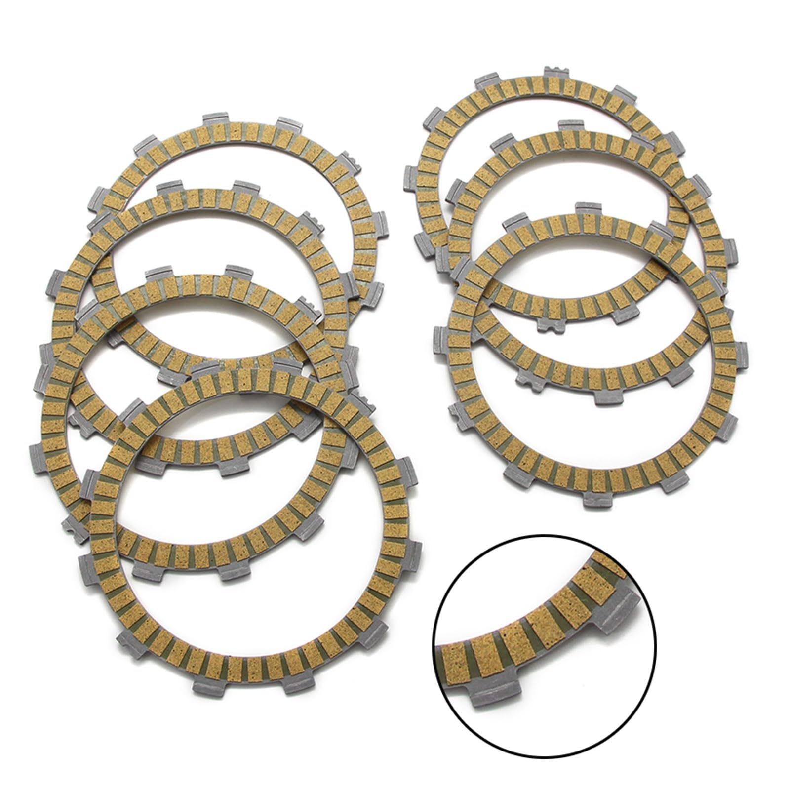 Kupplungsscheibe ersetzen Motorrad Zubehör Motor Teile Kupplung Reibung Disc Platten Kits Für Yamaha MT09A MT-09 ABS 2014-2020 5VY-16321-00