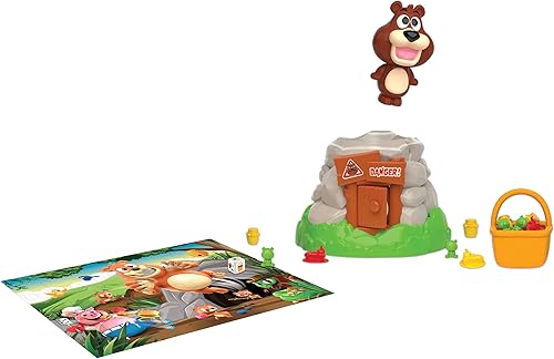 Miniatura 3 de Juego Beware of The Bear - Poke The Bear and Sneak The Goodies Before He Wakes Up - Incluye rompecabezas de 24 piezas de Goliath, multicolor, 919582