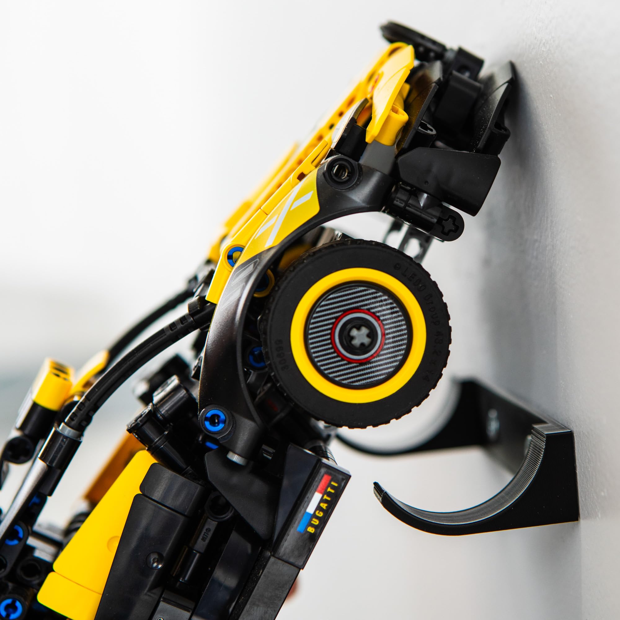 Brickify Wall Mount Compatible with Lego Technic Cars, Black - Image 3