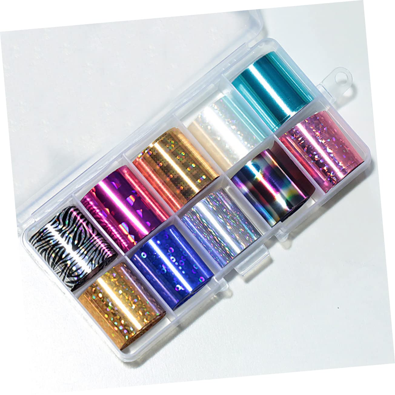 Healeved 12sets Adesivi Per Unghie Auto-adesivi Design Di Stellato Accessori Per Manicure Alla Moda Per Donne e Stili Unici Perfetti Per Eventi e Feste