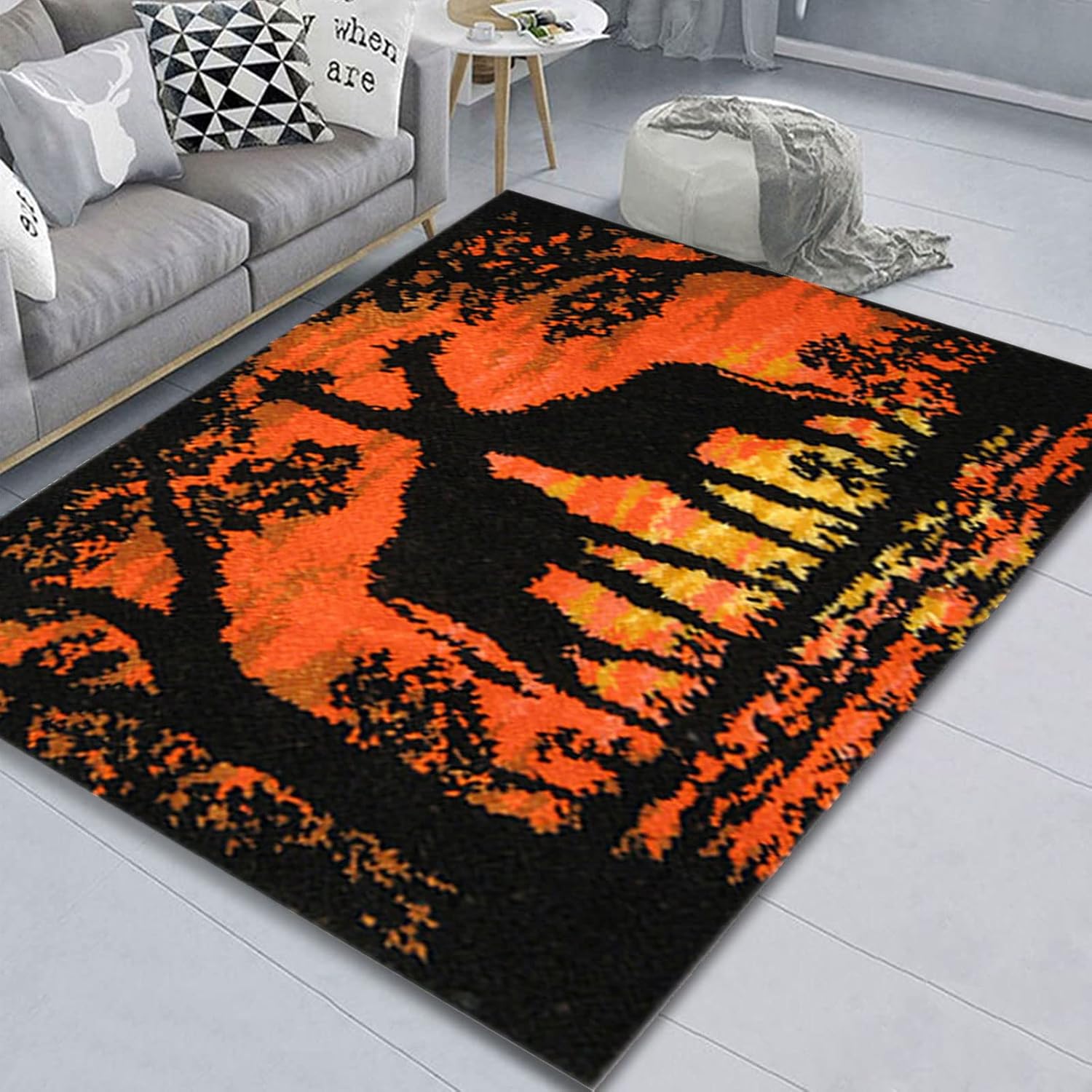 ZIVER Latch Hook Kits For Adults,Latch Hook Rug Kits,Rug Making Kit For