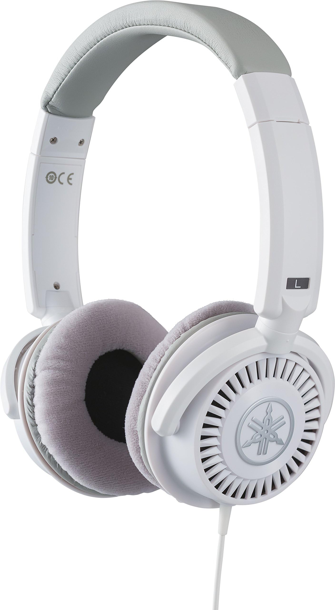 HPH-150WH Headphones White - Open On-Ear Headphones for Excellent Sound & Neutral Sound - Compact, Fashionable Design Matches Yamaha Keyboards & Digital Pianos