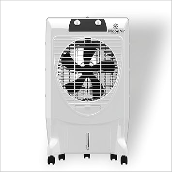 Moonair Plastic Crystal 65 Desert Air Cooler | 65 Liters | White