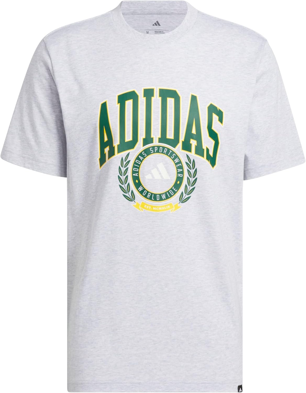 Adidas Mens Varsity Crest Graphic T-Shirt