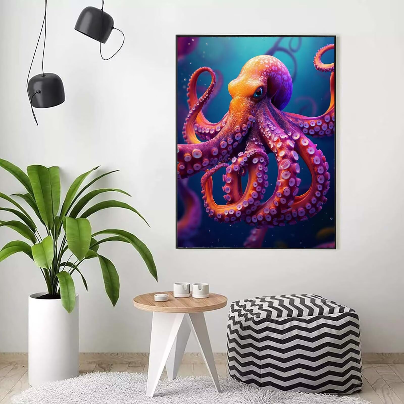 rêve Peinture Numero Adulte, Avec Pinceau and Acrylique - 80x100cm j0-347