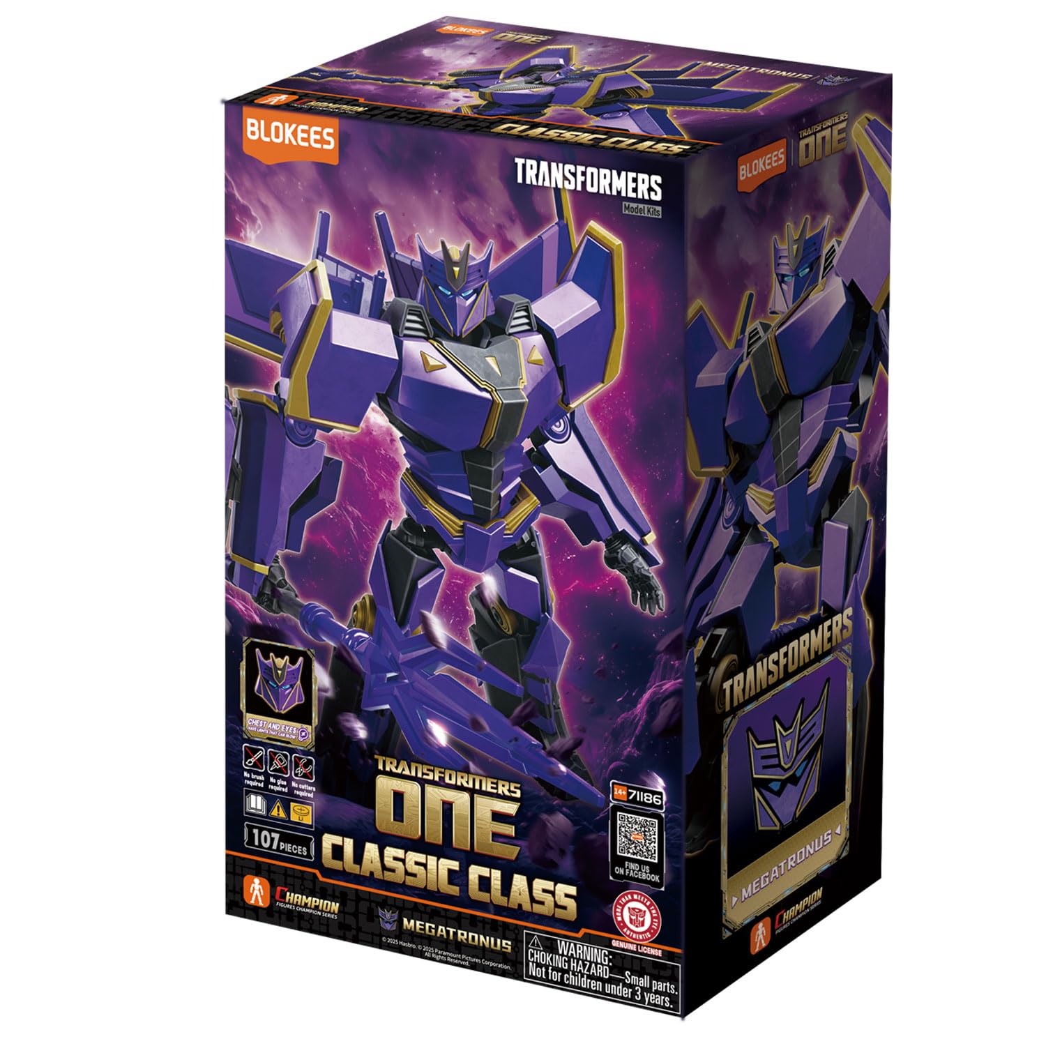 BLOKEES Transformers Classic Class 20 Megatronus