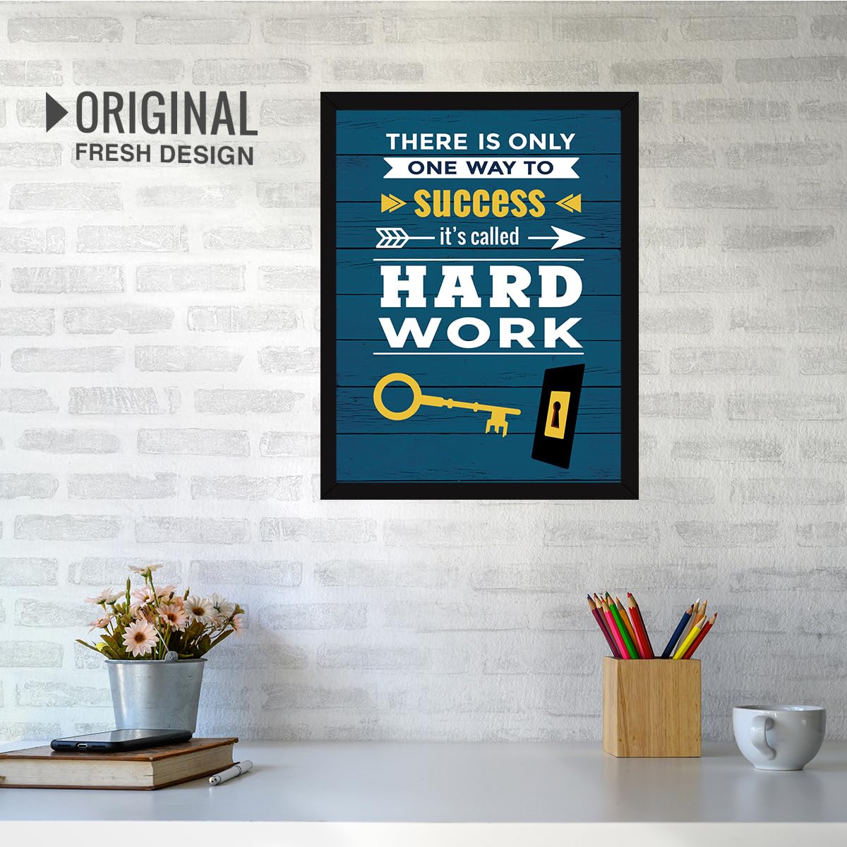 Motivational Wall Art - Hard Work Quotes -6 Motivational Wall Art - Hard Work Quotes -6