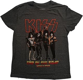 T-Shirt End of The Road Tour Band Logo Nue Official Men's Brindle Black