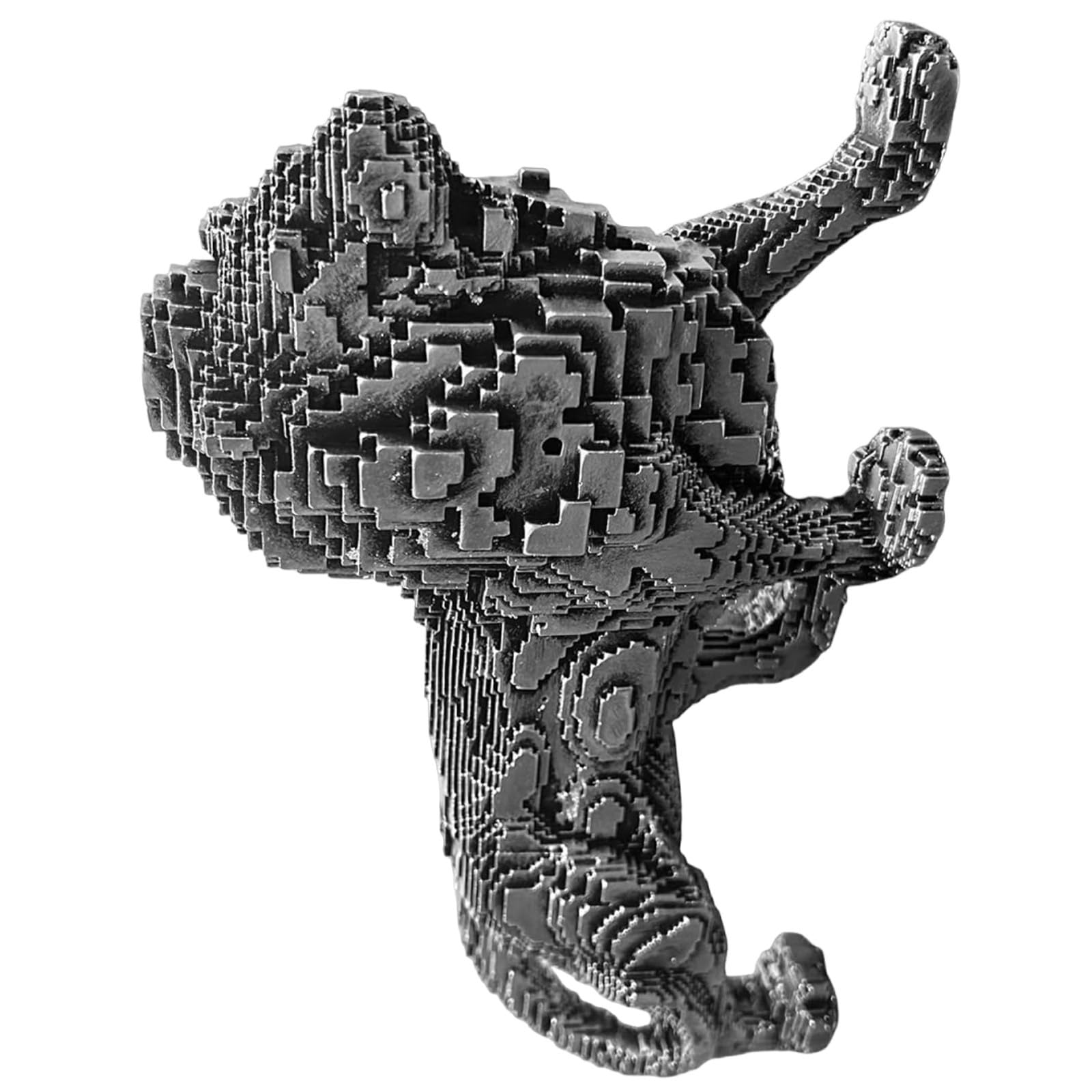 VALICLUD Escultura Creativa Diseño Geométrico 3D en Resina de León Impacto Visual Mejorado para Sala y Apartamentos