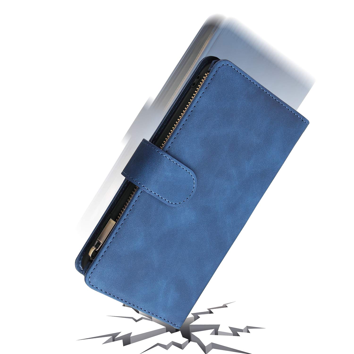 Asuwish Compatibile con Nothing Phone 1 Custodia FMWQB Marrone