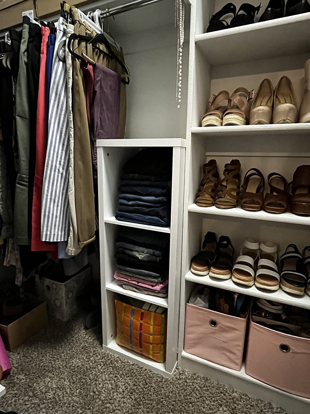 23/mo Finance ClosetMaid 4107 Decorative 3Cube Storage Organizer