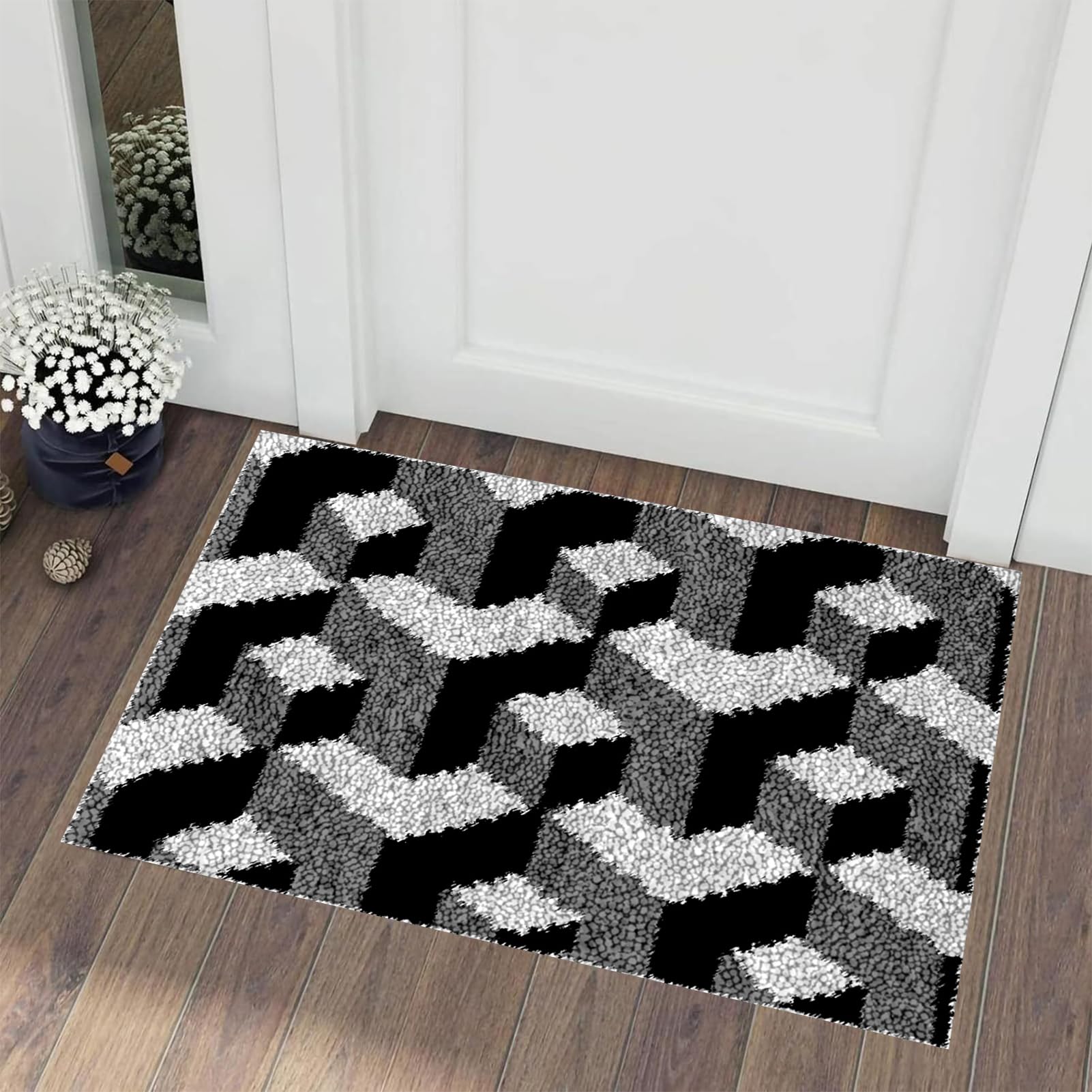 Tappeto Kit da Ricamo Kit Gancio di Chiusura Tappeto 69 x102 cm