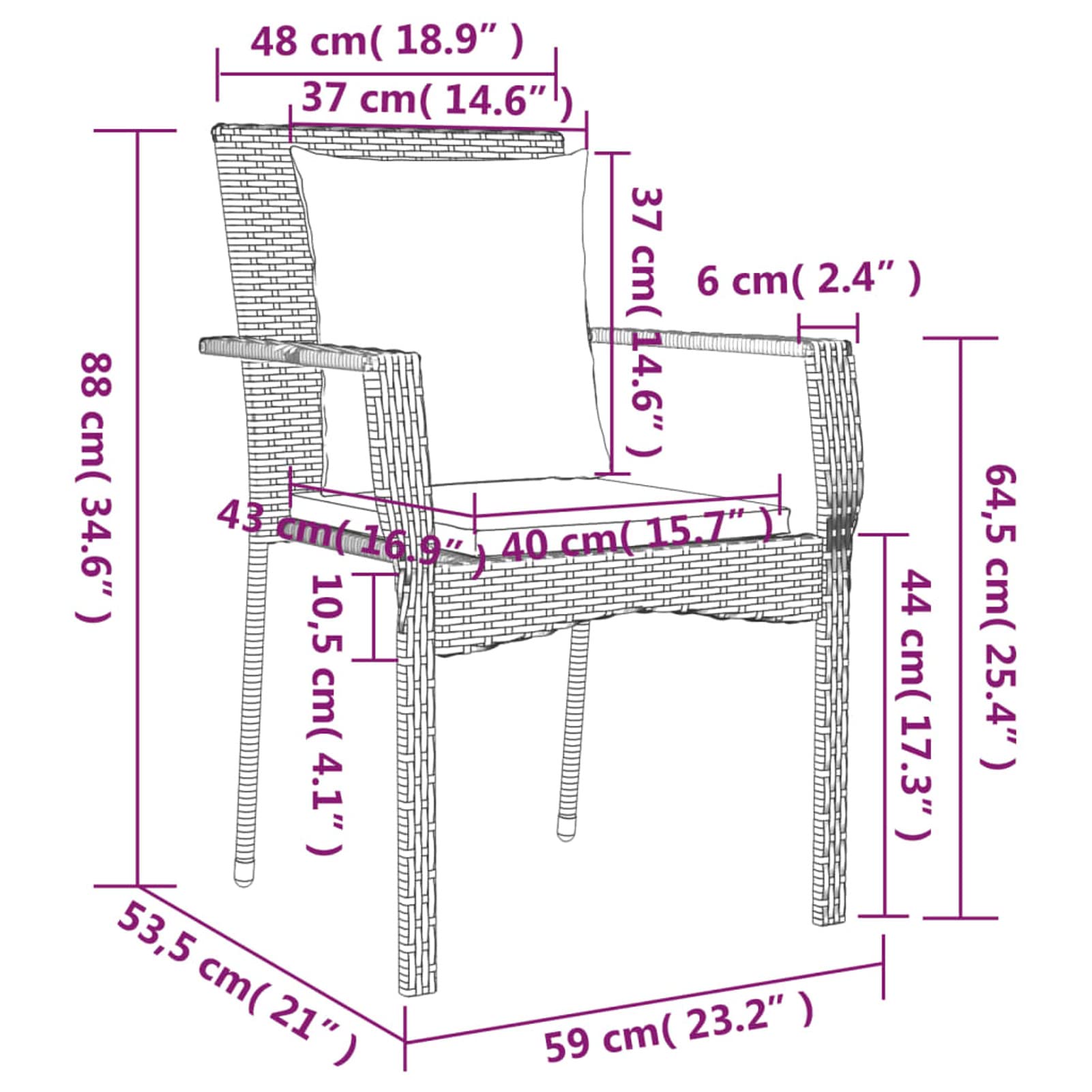 3185103 Set da Pranzo Giardino 5pz Nero e Grigio con Cuscini Polyrattan Testata in Legno,Testata Letto Matrimoniale Muebles Dormitorio Spalliera Letto Testiere per Letto Matrimoniale