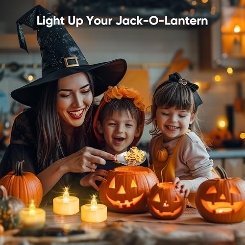 Miniatura 6 de Kit de tallado de calabaza de 31 piezas: herramientas de tallado de calabaza, kit de tallado de calabaza de Halloween con plantillas, velas, estuche