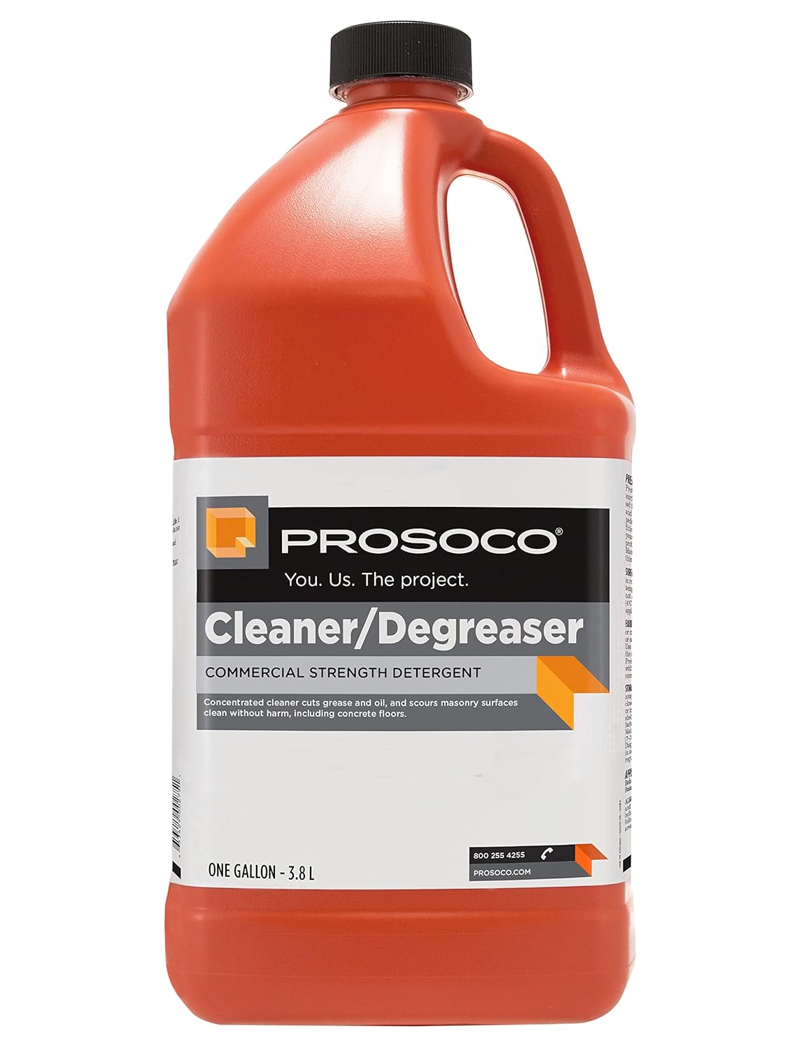 PROSOCO Cleaner/Degreaser | Removes widespread oil and grease films, adhesive tape residues and more from concrete floors - Trusted by Professionals (1-Gallon)