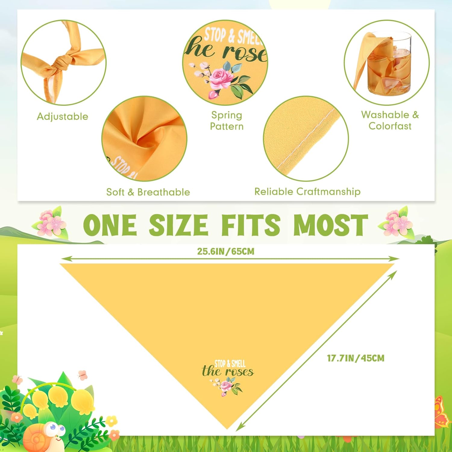 100 Pcs Spring Dog Bandana Bulk with Sayings Pet Triangle Scarf Bibs Washable Puppy Kerchief Adjustable Grooming Supplies for Small Medium Large Dog Cat Costume Accessories