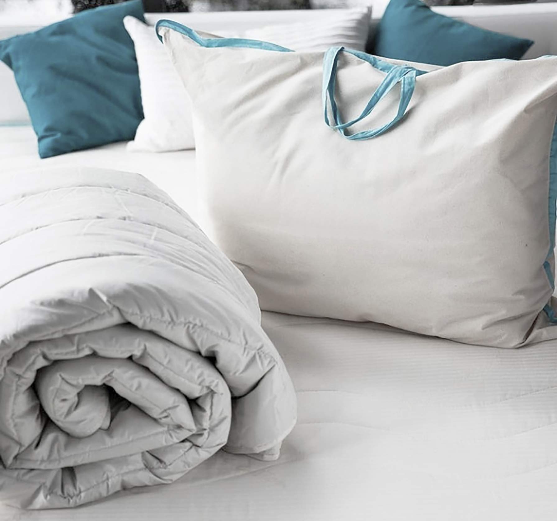 Pack: Royal Alpaca Comforter covered with Peruvian Pima Cotton 600-Tc, Emperor KING (106